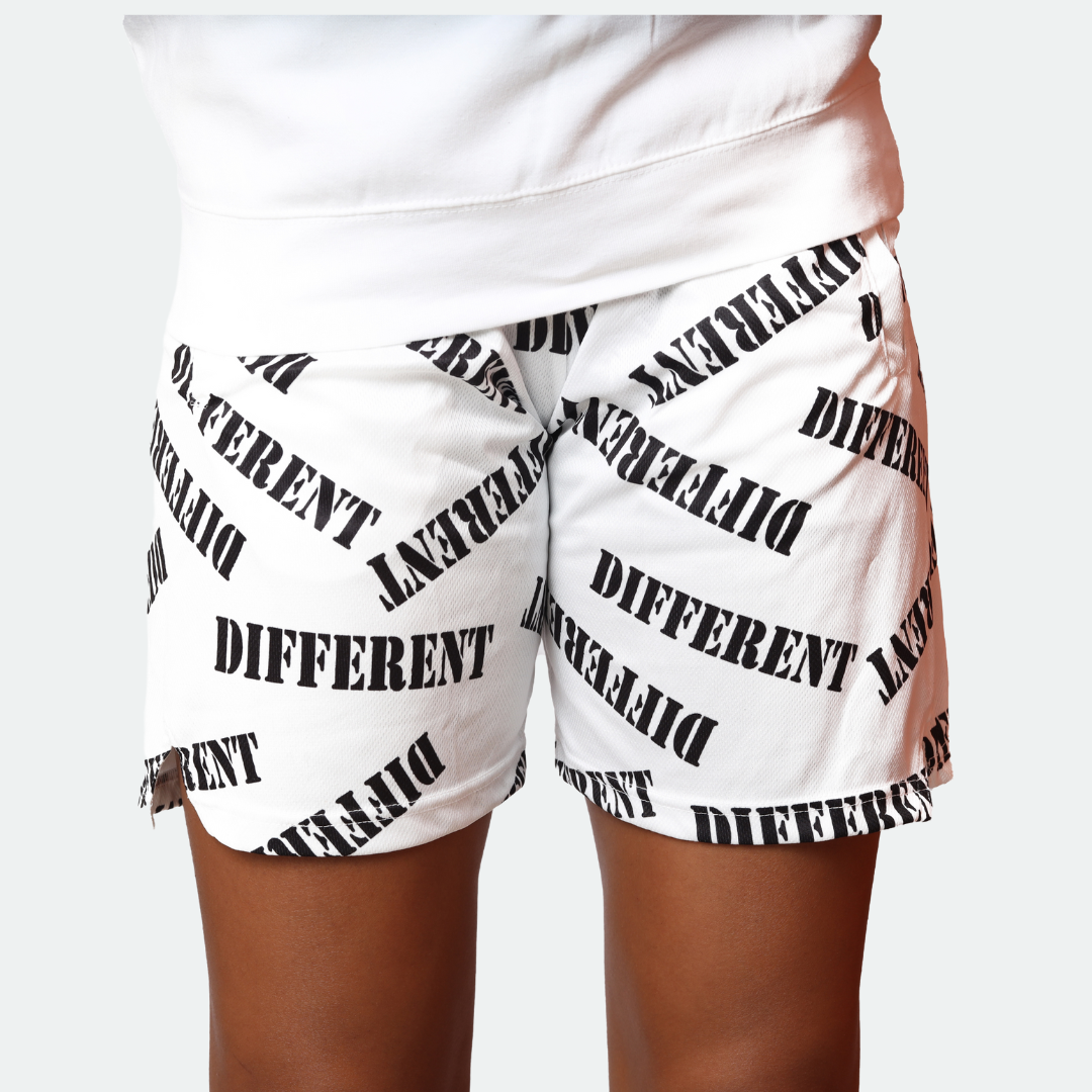 Different All Over Print Basketball Shorts