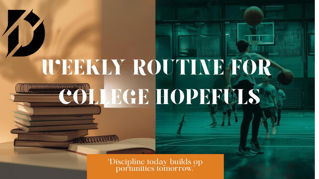 Weekly Routine for College Hopefuls: Practice, Rest, Academics & Recovery