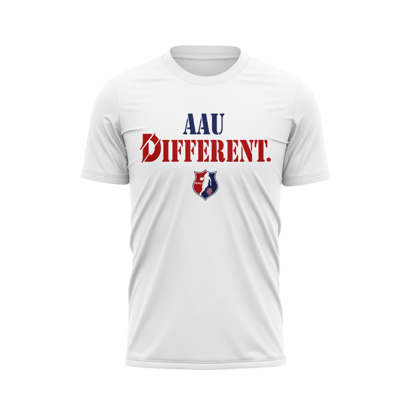 AAU x Different Collab Tee — Vintage White