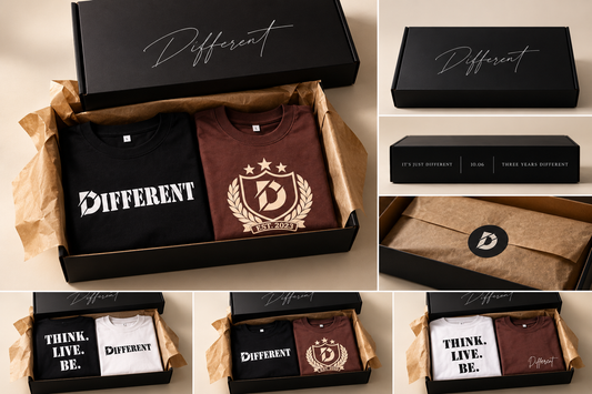 3 Year Different Anniversary Box