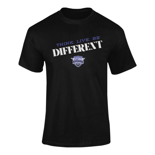 Texas Elite Think Live Be Different Tee