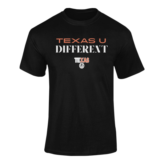 Texas U Solid Different Tee